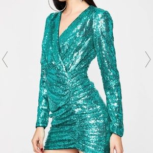 VIP vixen sequin mini dress from dolls kill